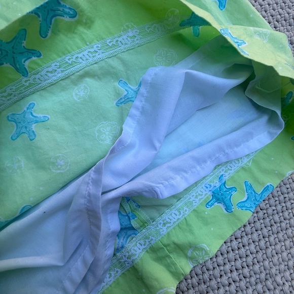 Vintage Mom 12 & Me 4T Matching starfish green dresses - Picture 6 of 16